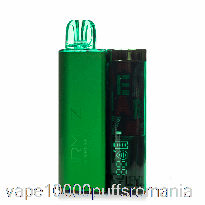 Vape Romania Airmez 10000 Gheata De Menta Polara De Unica Folosinta